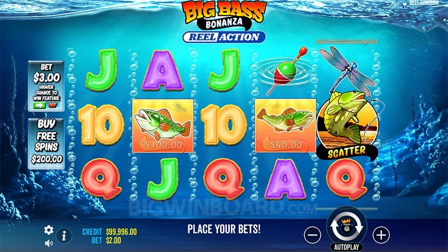 Big Bass Bonanza Reel Action slot