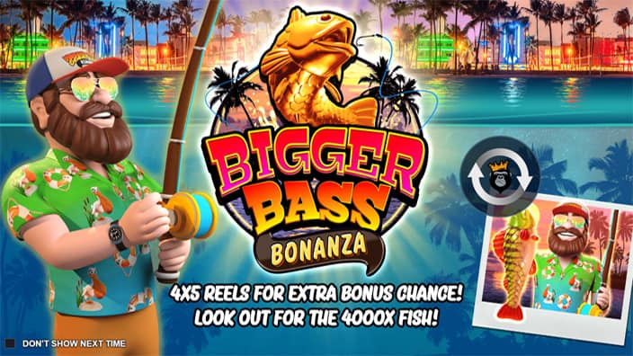 Bigger Bass Bonanza slot features